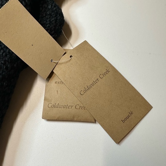 Coldwater Creek Pebbled Boucle Shaped Purple Short Sleeve Career Jacket P12 NEW - Picture 8 of 9